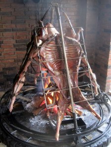 Slow roasted pork, the speciality at Barbacoa